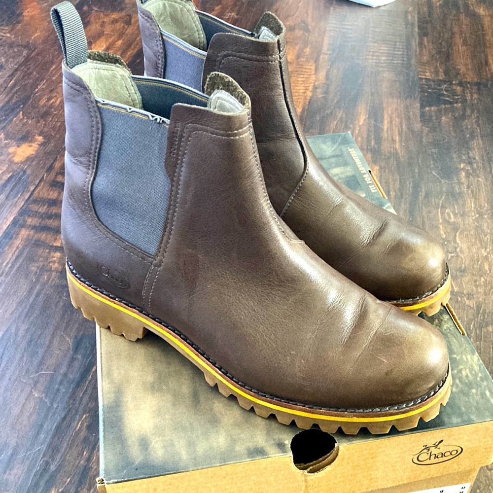 Chaco Chelsea Leather Boots